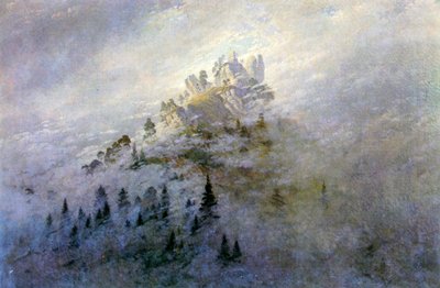 Morning Mist in the Mountains by Caspar David Friedrich